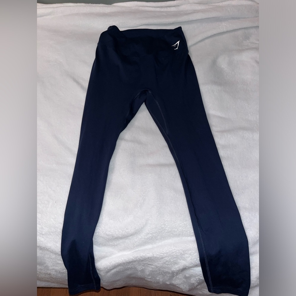 Women’s Large Gymshark Leggings (Navy Blue) New!!